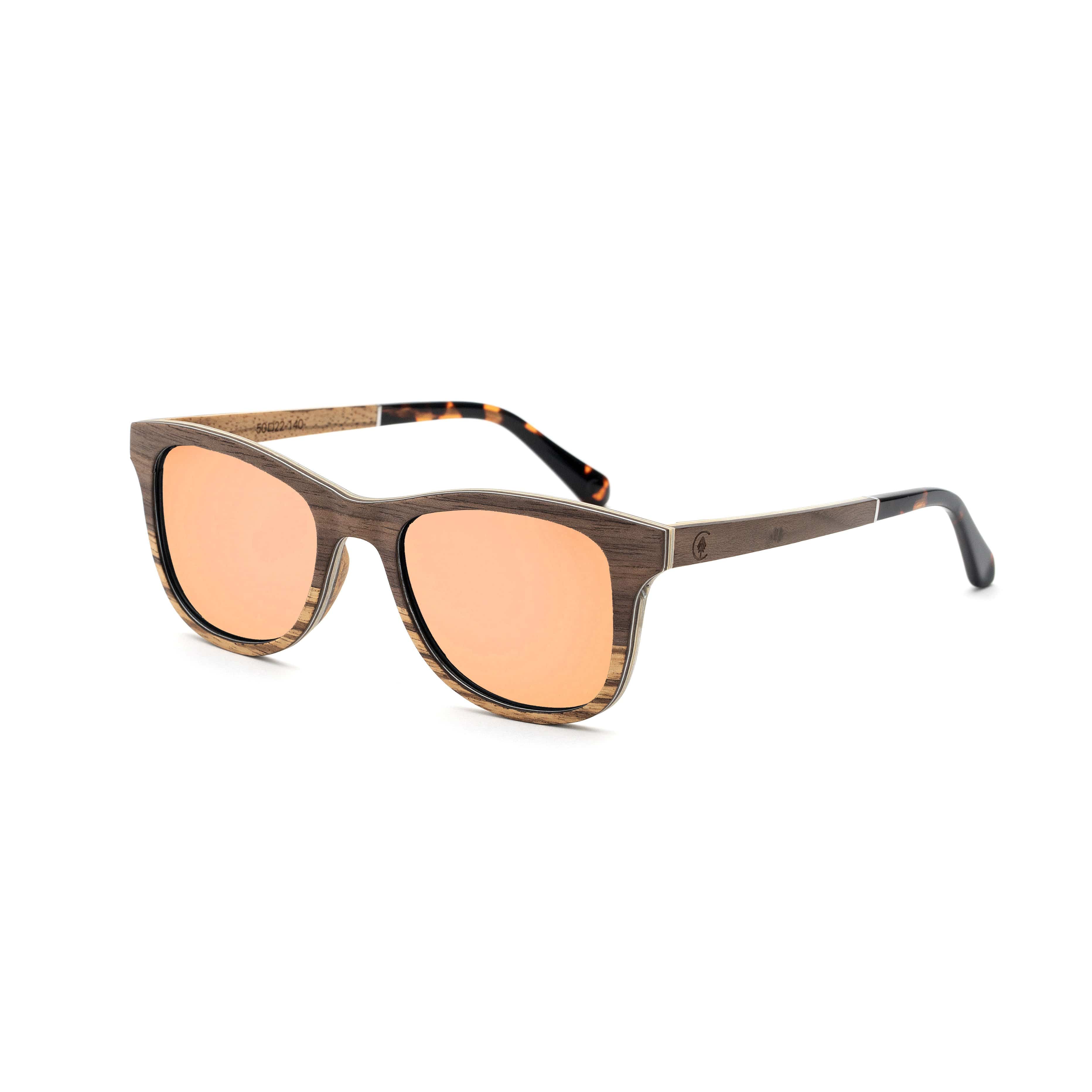 Rose gold wayfarer outlet sunglasses